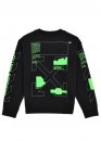 OFF-WHITE Arch Shapes Incompiuto Color Black/Brilliant Green Top Unisex OFF-WHITE Arch Shapes Incompiuto Color Black/Brilliant Green Top Unisex