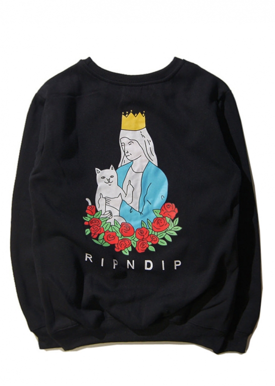Rip n Dip Black Sweater Unisex
