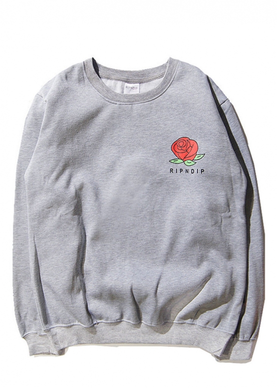 Сірий светр Rip n Dip Grey Sweater Unisex