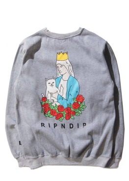 Сірий светр Rip n Dip Grey Sweater Unisex - SR1118