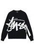 Stüssy Black Sweatshirt Unisex - SU1112