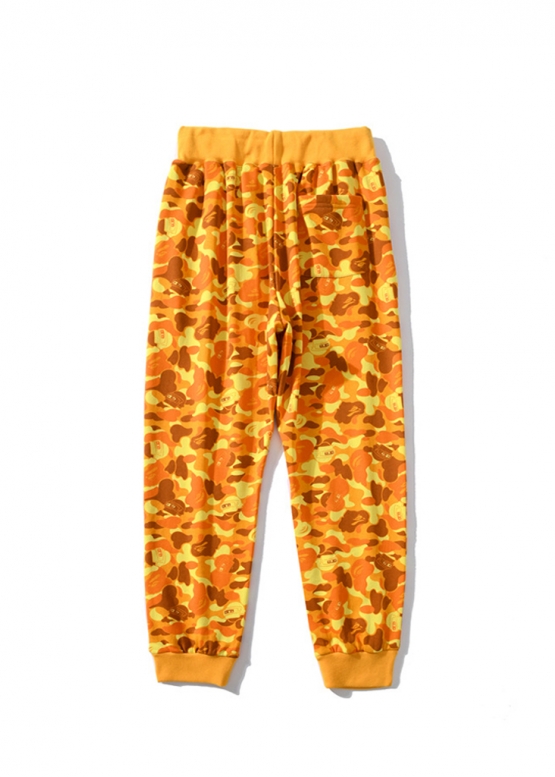Жовті штани Bape Aape by A BATHING APE x PUBG Color Yellow Pants Unisex