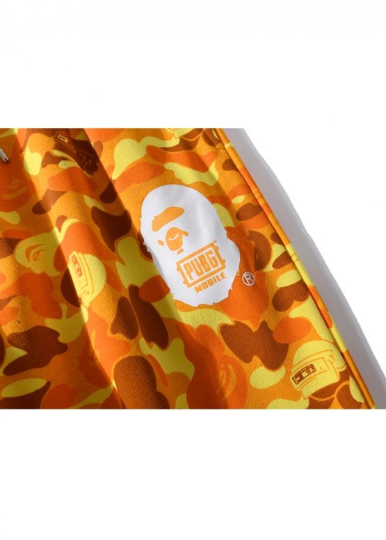 Жовті штани Bape Aape by A BATHING APE x PUBG Color Yellow Pants Unisex