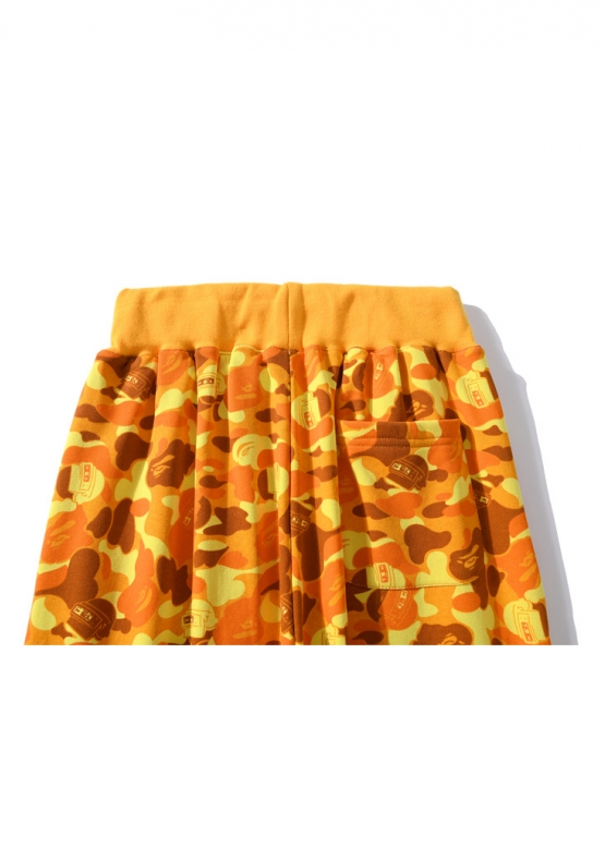 Жовті штани Bape Aape by A BATHING APE x PUBG Color Yellow Pants Unisex