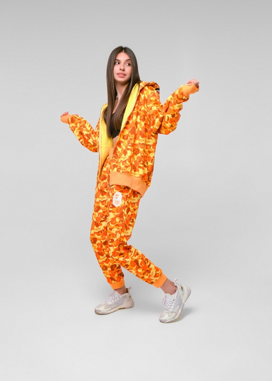 Bape Aape by A BATHING APE x PUBG Color Yellow Pants Unisex
