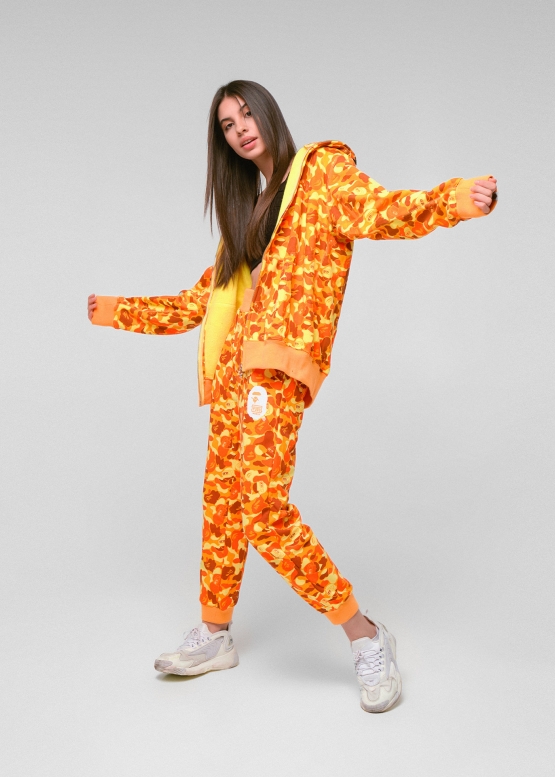 Bape Aape by A BATHING APE x PUBG Color Yellow Pants Unisex