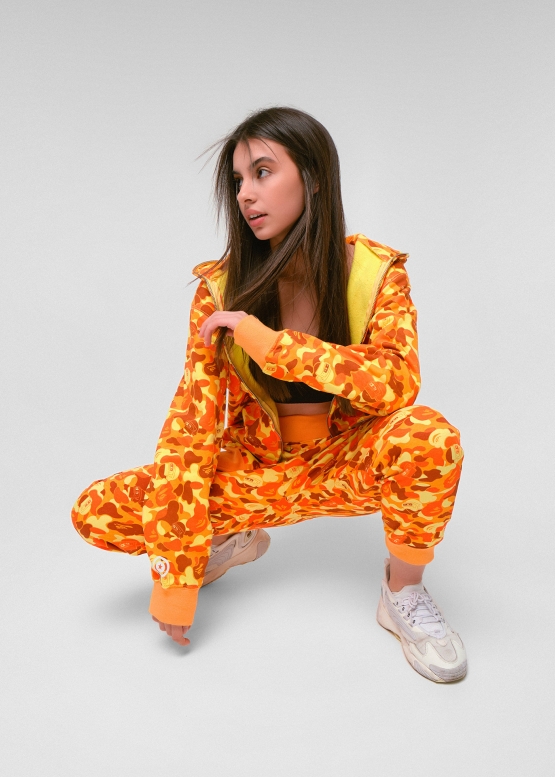Bape Aape by A BATHING APE x PUBG Color Yellow Pants Unisex