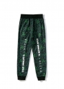 Чорно-зелені штани Bape Aape by A BATHING APE x Razer Color Black Green Pants Unisex