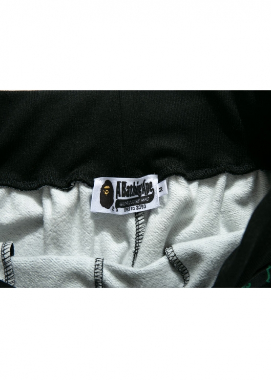 Чорно-зелені штани Bape Aape by A BATHING APE x Razer Color Black Green Pants Unisex