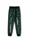 Bape Aape by A BATHING APE x Razer Color Black Green Pants Unisex