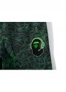 Bape Aape by A BATHING APE x Razer Color Black Green Pants Unisex