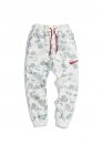Bape Aape by A BATHING APE Space Camo Color White Pants Unisex
