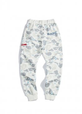 Bape Space Camo White Pants Unisex - TA1117