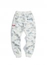 Bape Aape by A BATHING APE Space Camo Color White Pants Unisex