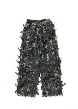 Bape Tree Edge Camo Laser Cut Straight Fit Sweat Pants - TA1118