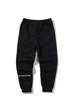 Чорні штани NASA x Heron Preston Black Pants Unisex - TI1111