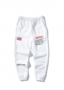 NASA x Heron Preston Color White Sweat Pants Unisex