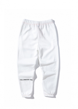 NASA x Heron Preston White Sweat Pants Unisex - TI1112
