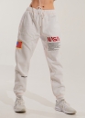 NASA x Heron Preston Color White Sweat Pants Unisex