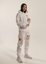 NASA x Heron Preston Color White Sweat Pants Unisex