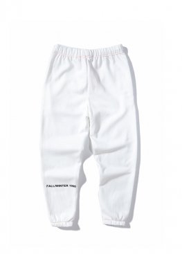 Білі штани NASA x Heron Preston White Sweat Pants Unisex - TI1112