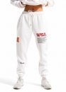 NASA x Heron Preston Color White Sweat Pants Unisex