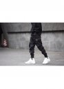 Cyberpunk Cargo Color Black Pants With Belts Unisex