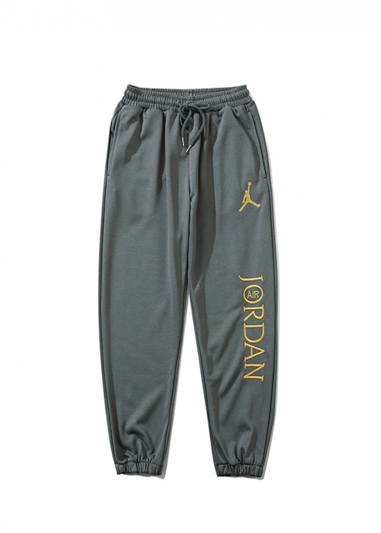 Jordan Color Grey Pants Unisex