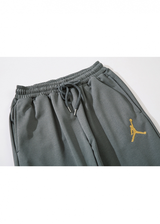 Jordan Color Grey Pants Unisex