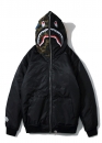 Чёрная куртка Bape Aape by A BATHING APE Shark Color Black Jacket Unisex