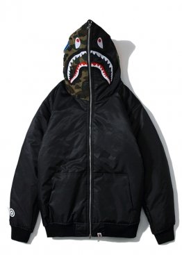 Bape Shark Black Jacket Unisex - VA1116