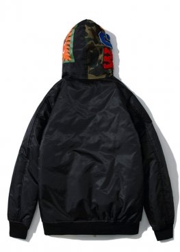 Чорна куртка Bape Shark Black Jacket Unisex - VA1116