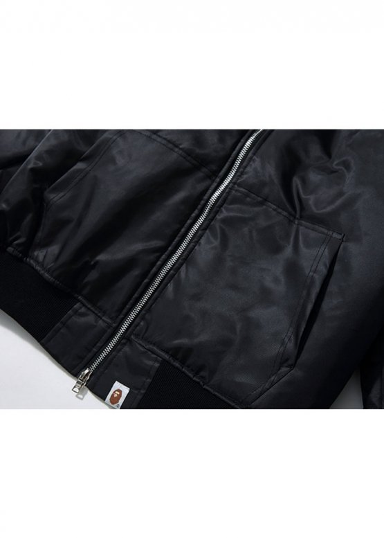 Чорна куртка Bape Aape by A BATHING APE Shark Color Black Jacket Unisex