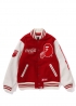 Червона куртка Bape x Coca-Cola Varsity Jacket - VA1117