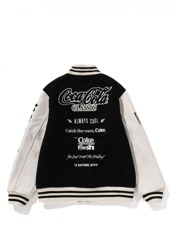 Bape x Coca-Cola Varsity Jacket