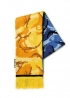 Синьо-жовтий шарф Aape Moonface Camo Scarf - WA1111
