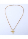 Золотая цепочка с автоматом UZI Supreme Color Gold Chain