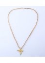 Золотий ланцюжок з автоматом UZI Supreme Color Gold Chain