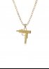 Золотий ланцюжок з автоматом UZI Supreme Gold Chain - XS1111
