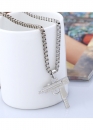 Срібний ланцюжок з автоматом UZI Supreme Color Silver Chain
