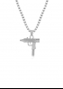 Срібний ланцюжок з автоматом UZI Supreme Silver Chain - XS1112