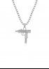 Срібний ланцюжок з автоматом UZI Supreme Silver Chain - XS1112