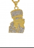 Золотий ланцюжок Bart Simpson Gold Bling Chain - XS1113