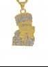 Золотий ланцюжок Bart Simpson Gold Bling Chain - XS1113