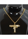 UZI Color Gold Bling Chain