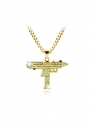 UZI Color Gold Bling Chain