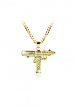 UZI Gold Bling Chain - XS1114