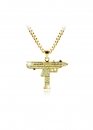 UZI Color Gold Bling Chain