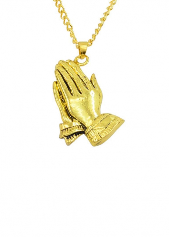 Золотий ланцюжок Drake Prayer Hands Color Gold Chain