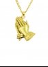 Золотий ланцюжок Drake Prayer Hands Gold Chain - XS1116